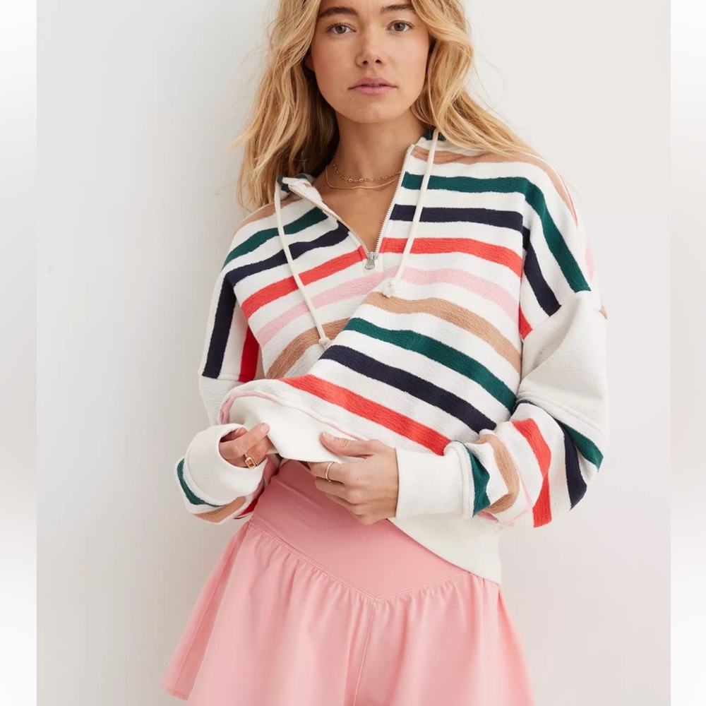 Aerie Restart Quarter Zip Hoodie